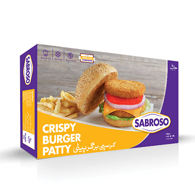 Sabroso Chicken Crispy Burger Patty  1000 Gm