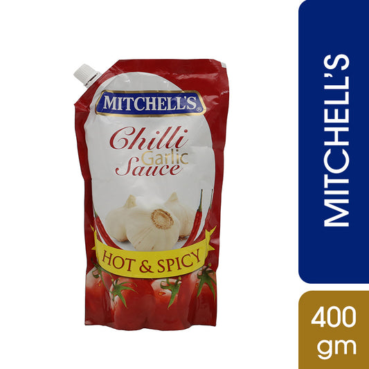 Mitchell's Chilli Garlic Sauce Pouch 400 gm
