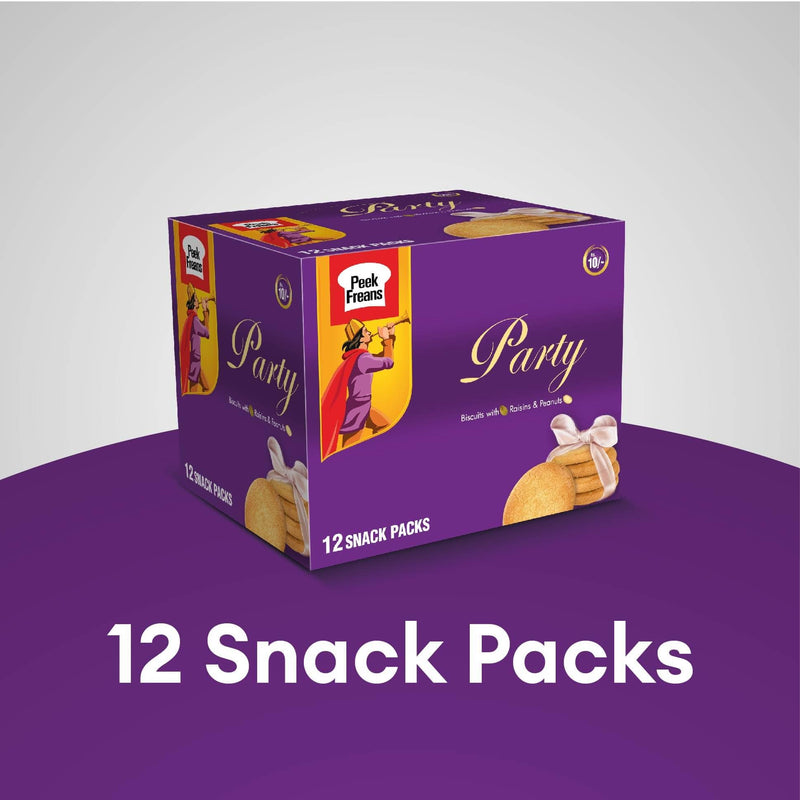 Peek Freans Party Biscuit Snack Pack 12s