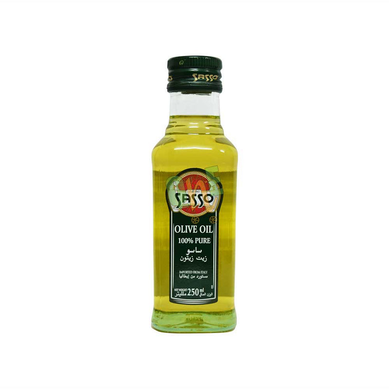SASSO Pure Olive Oil Bottle 250 ml