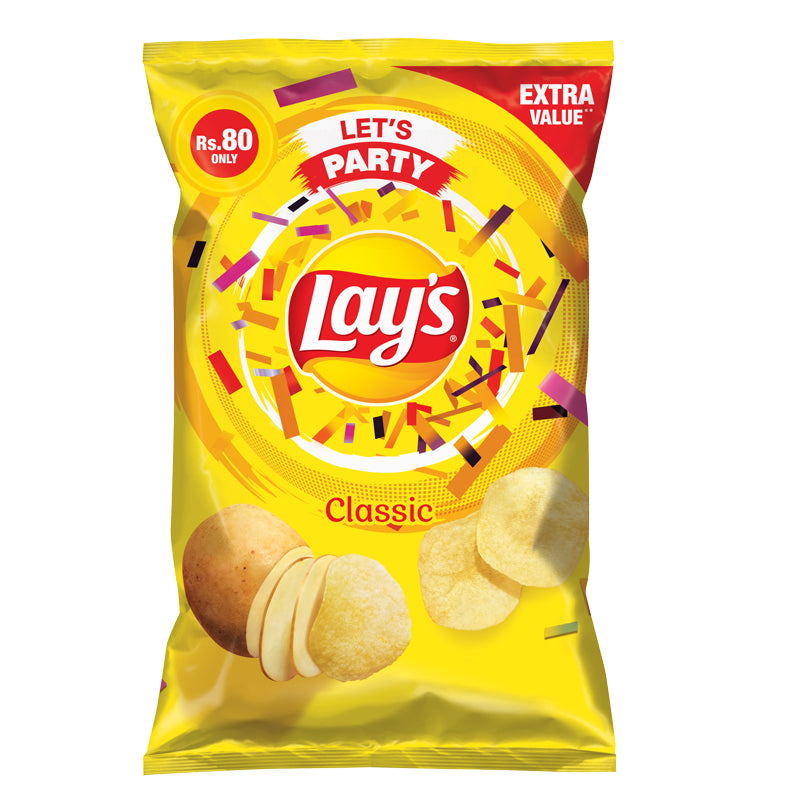 Lays Salt Chips Rs 80