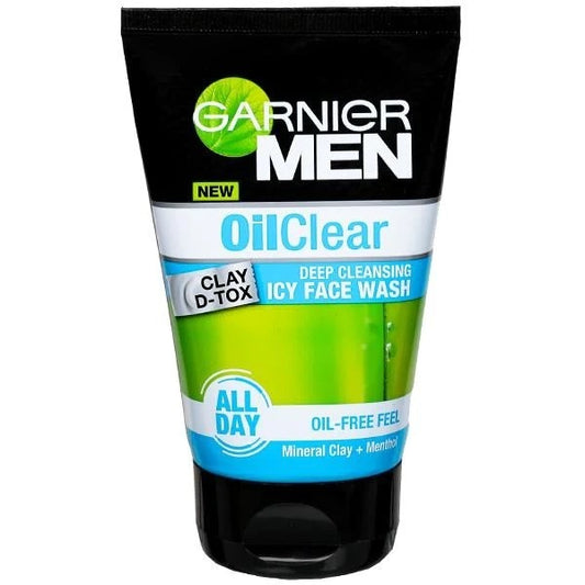 Garnier Men Face Wash Oil Clear 100 ml