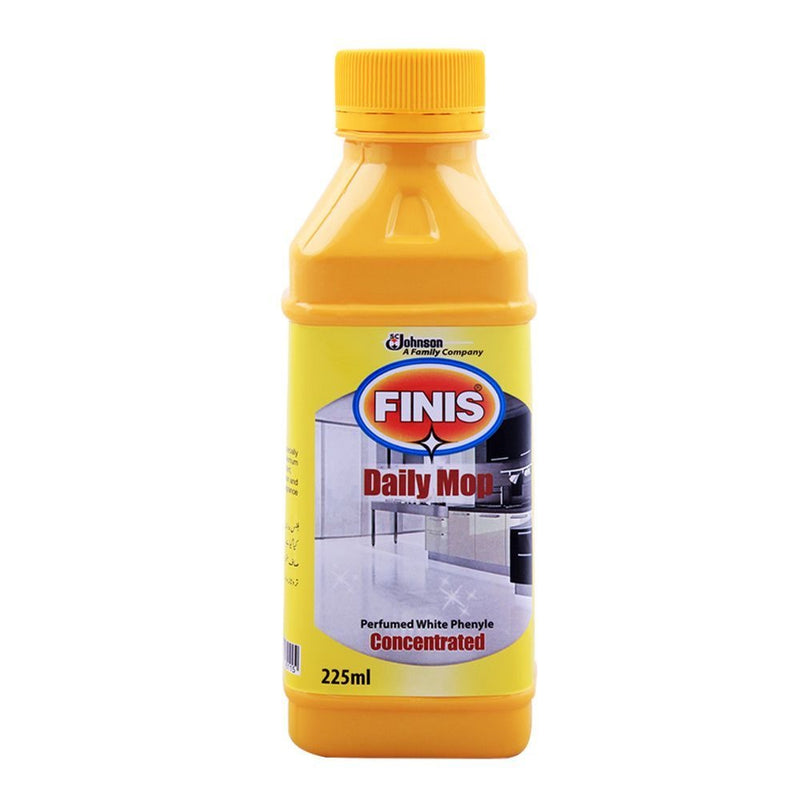 Finis Daily Mop White Phenyle 225 ml (Concentrated)