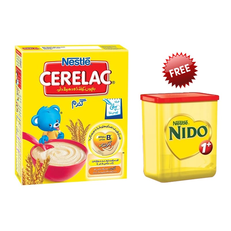 Nestle Cerelac Cereal Bifidus - Wheat 350 gm With
