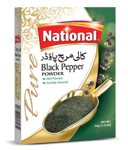 National Black Pepper Powder 50 gm