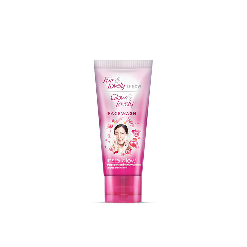Fair & Lovely Face Wash Instant Glow Clean Up 80G Tube