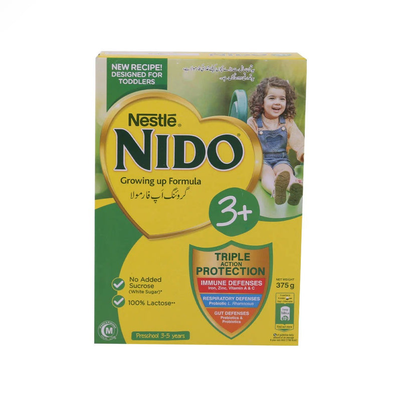 Nestle Nido 3+ Powder Milk 375 Gm