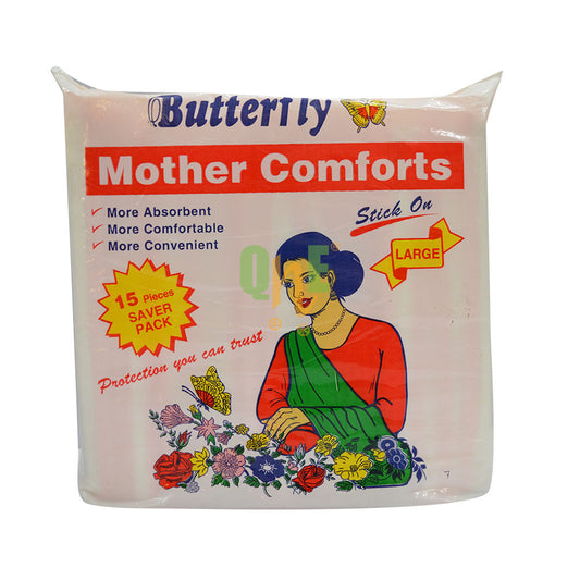 Butterfly Mother Comforts Saver Pack Large 15s