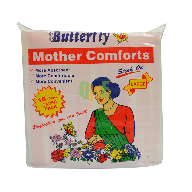 Butterfly Mother Comforts Saver Pack Large 15s