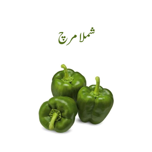 Capsicum (Shimla Mirch) -1 Kg