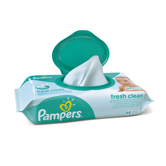 Pampers Baby Wipes Sensitive  56s