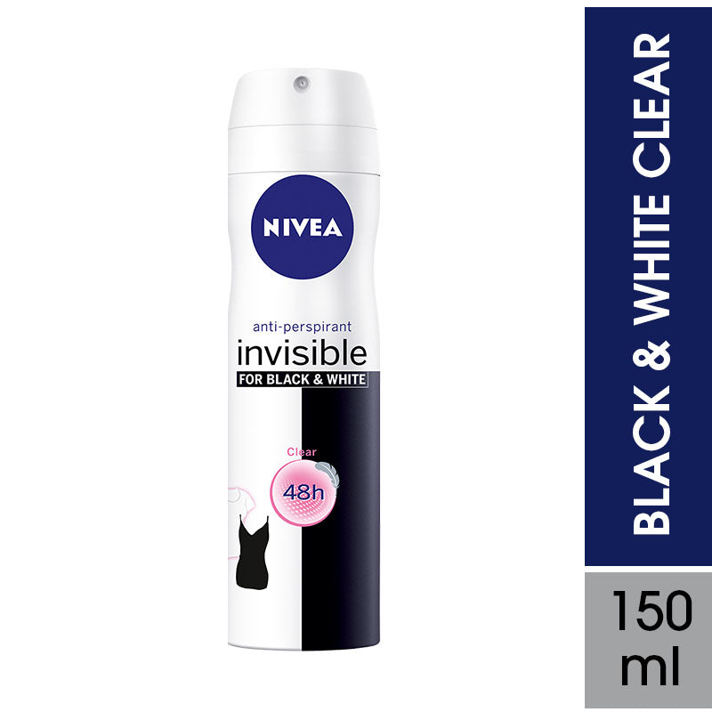 Nivea Deodorant Invisible Black & White Clear for Women 150ml