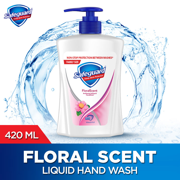Safeguard Floral Scent Hand Wash 420ml