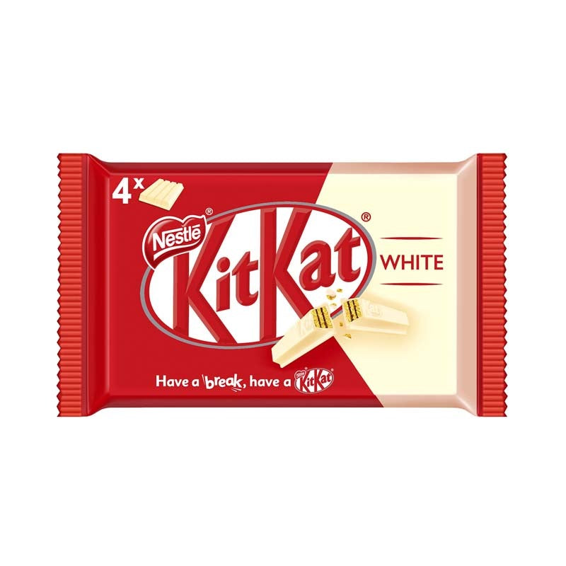 Nestle Kit Kat White 4 FINGER
