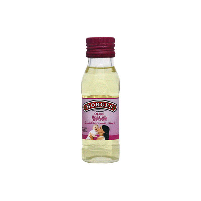 Borges Massage Olive Oil Bottle 125ml