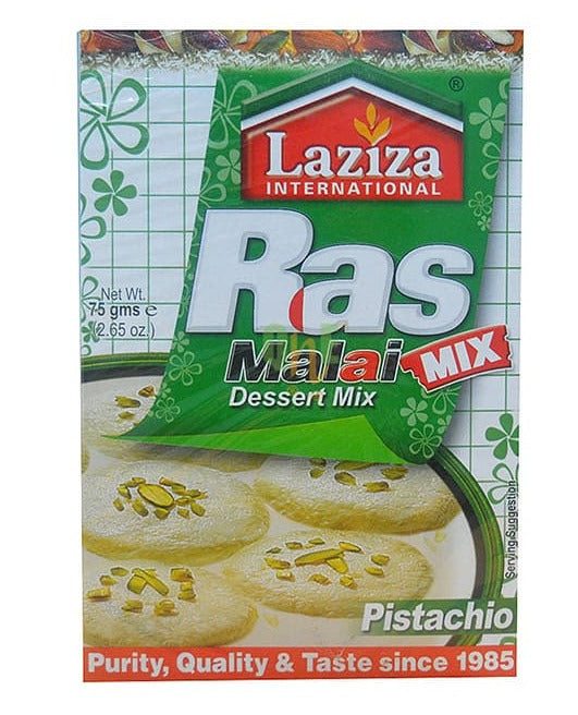 Laziza Ras Malai Dessert Mix Pistachio 75gm