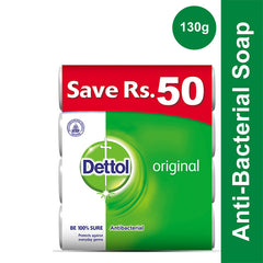 Dettol Original Soap 130g Pack of 4