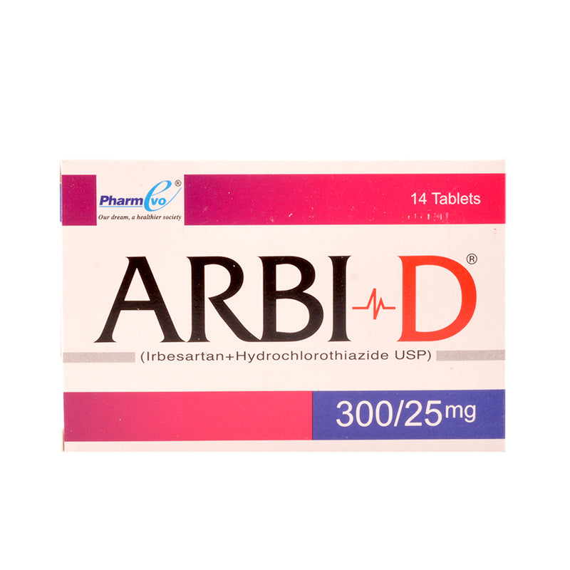 Arbi-D 300Mg+25Mg Tablet