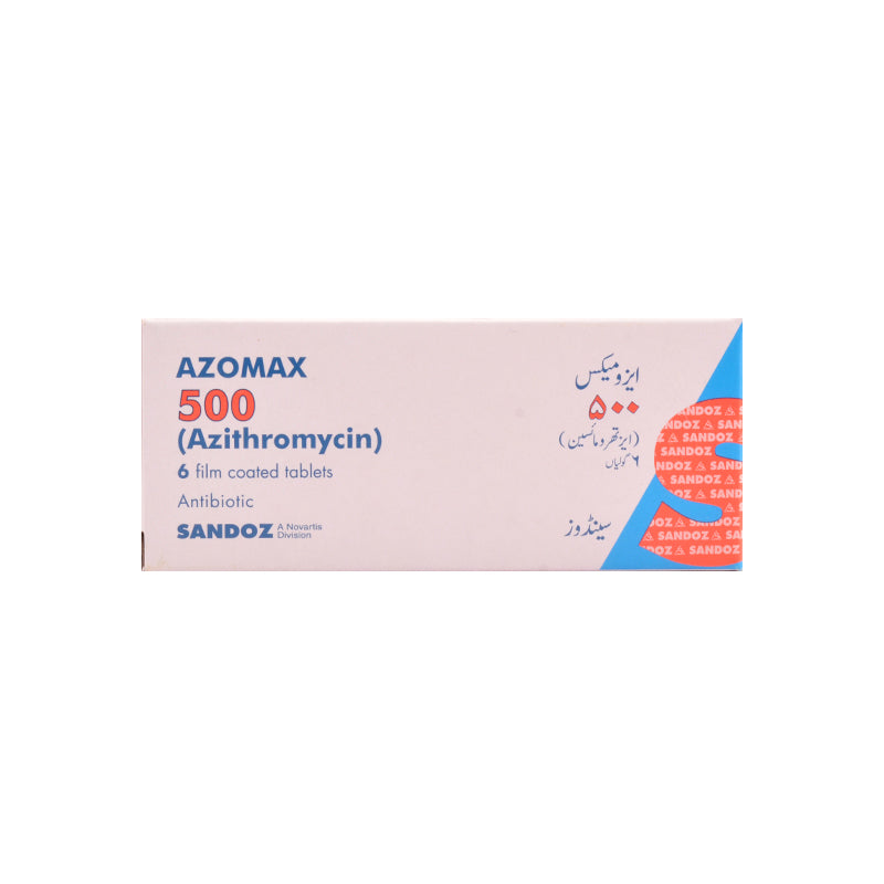 Azomax 500Mg Tablet (1 stripe)