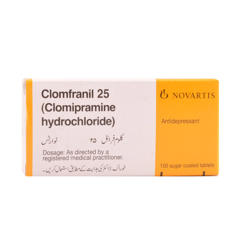 Clomfranil 25Mg Tablet (1 stripe)