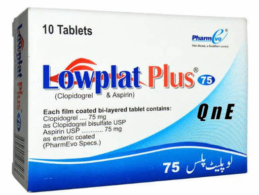 Lowplat Plus 75/75mg Tablets