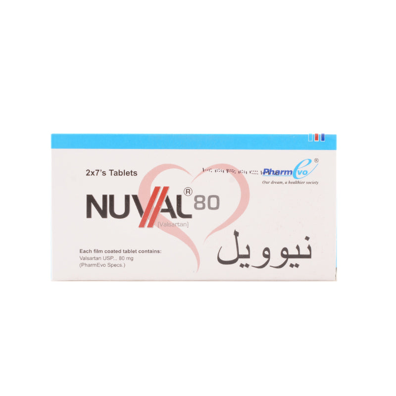 Nuval 80mg Tablets 7s