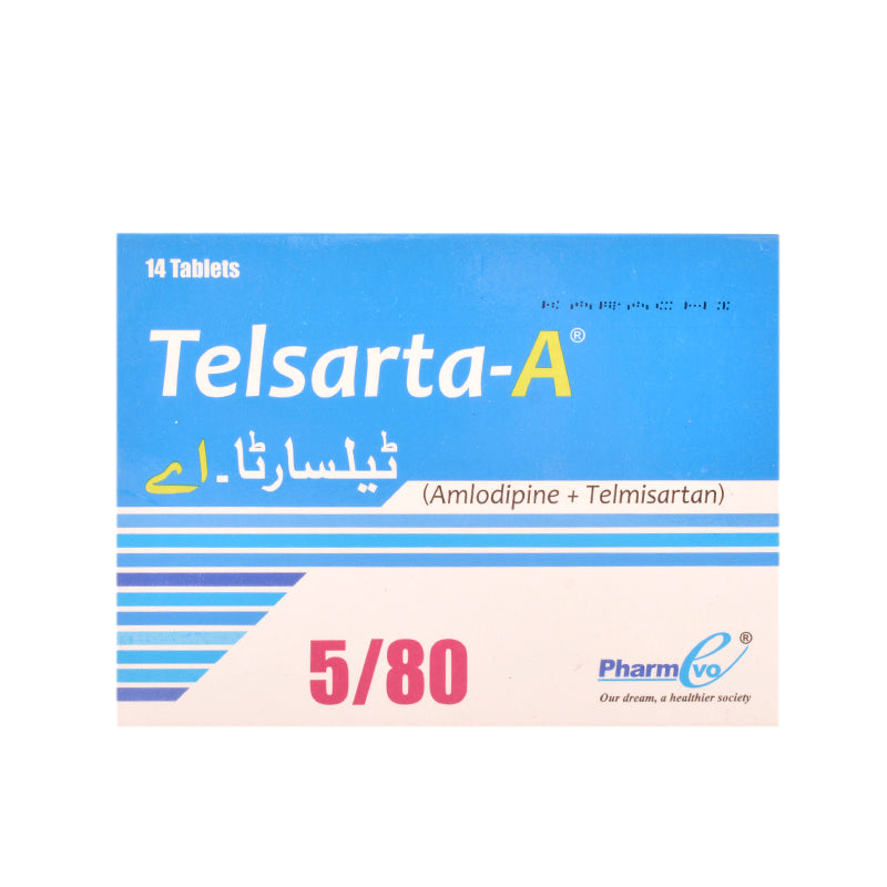 Telsarta-A 5/80mg Tablets