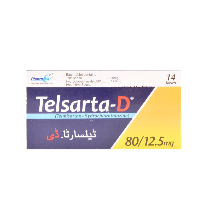 Telsarta-D 12.5/80mg Tablets