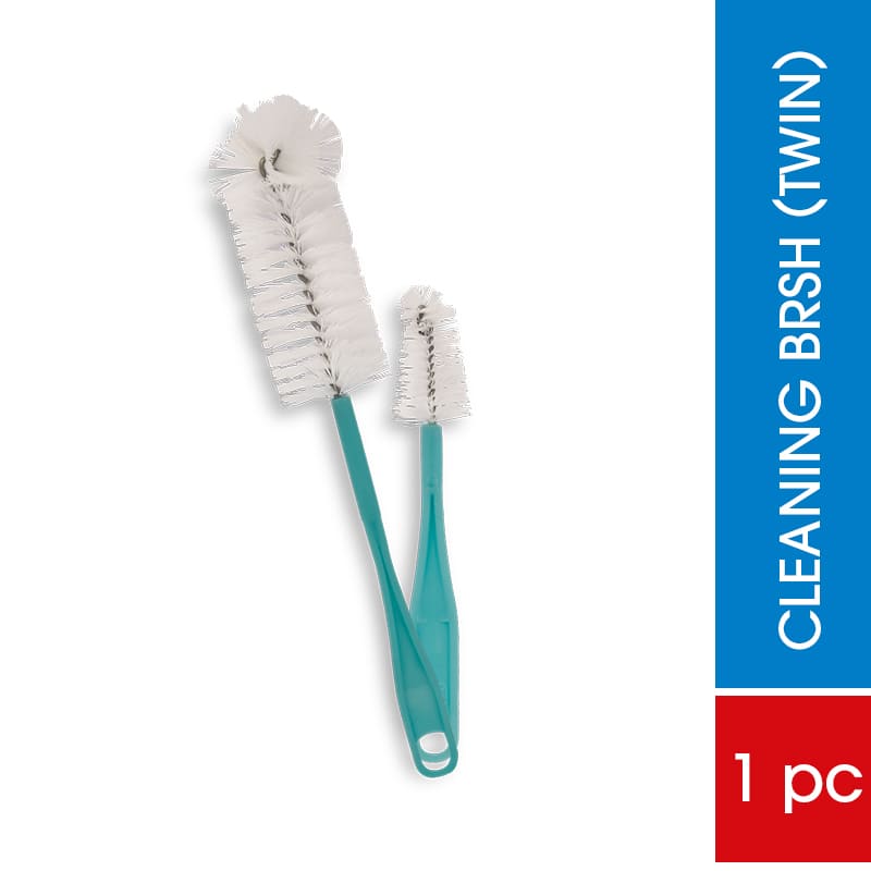 Shield Bottle Cleaning Brush (T) Twin Pack Green