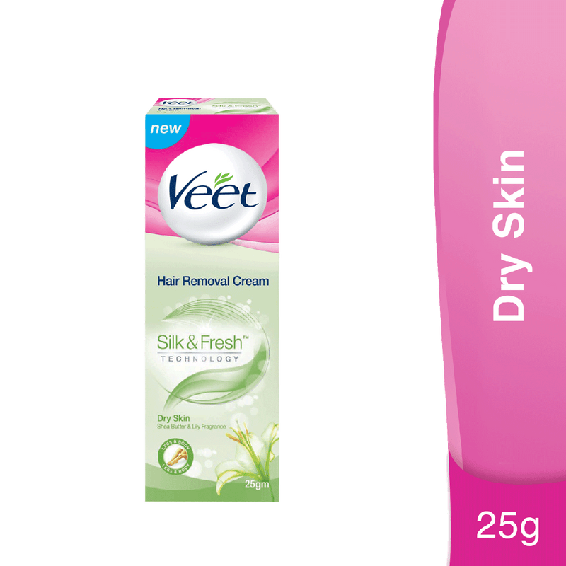 Veet Silk and Fresh Hair Removal Cream For Sensitive Skin 25gm
