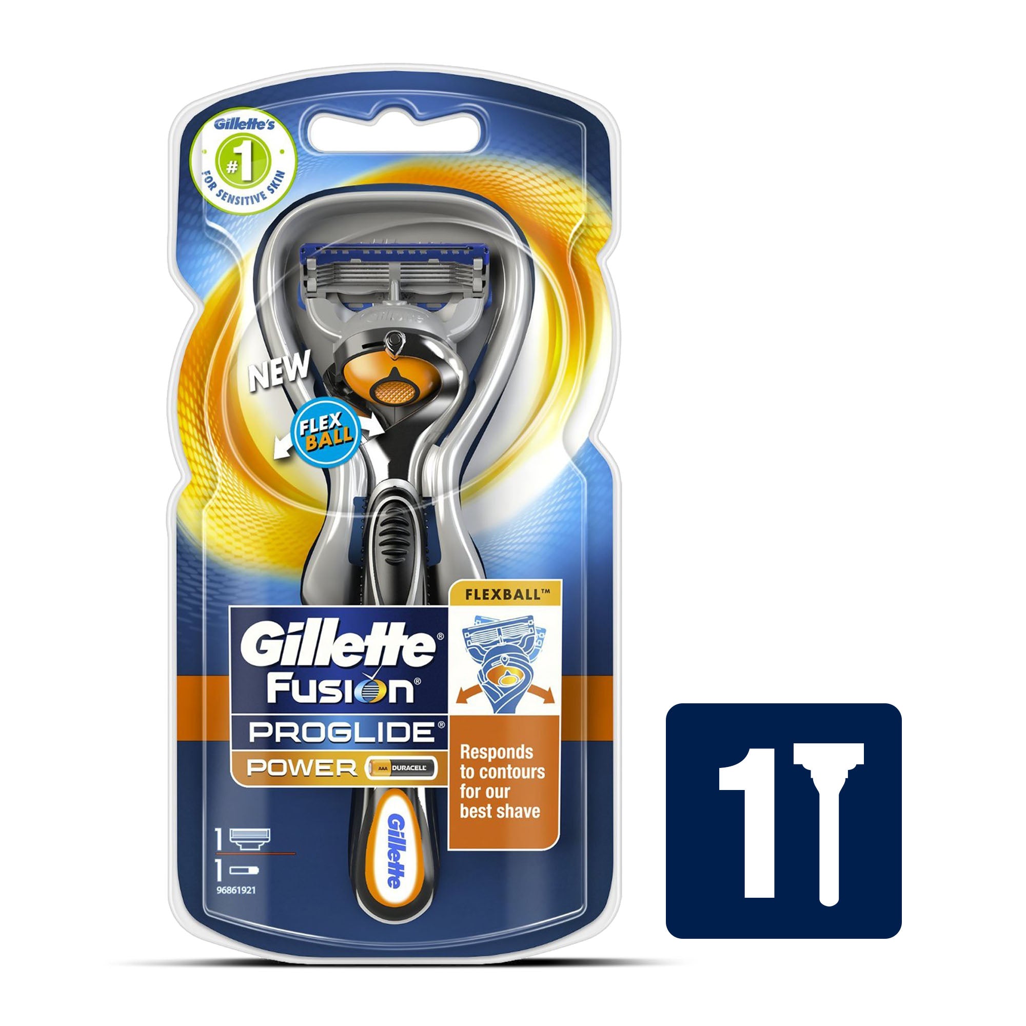 Buy Gillette Fusion Proglide Razor 1s Pack Available Online at Best ...