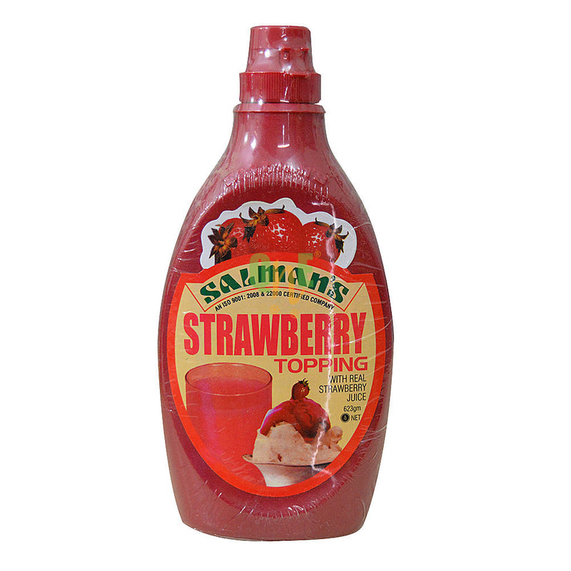 Salmans Strawberry Topping  623gm