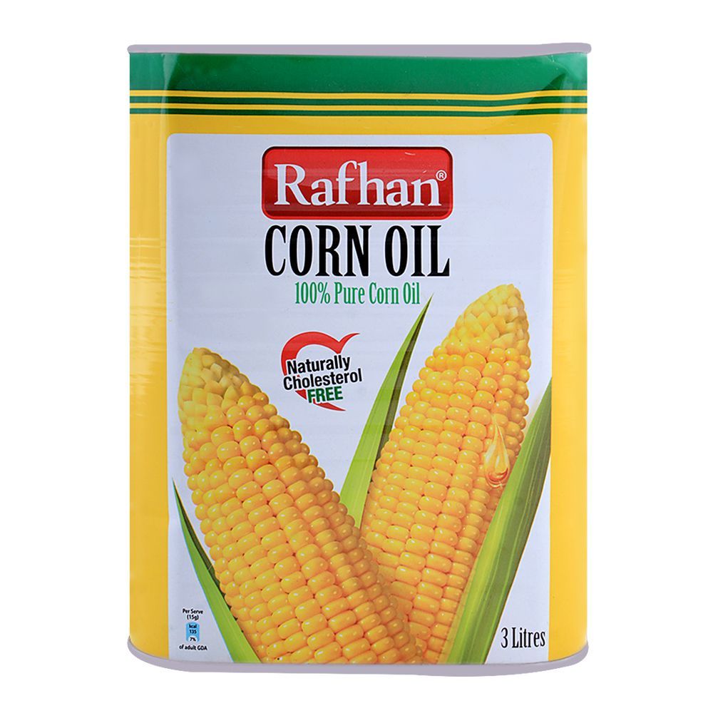 Rafhan Corn Oil 3 ltr Can