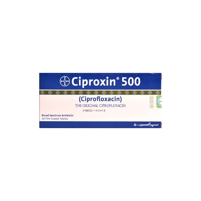 Ciproxin 500mg Tablets 10s
