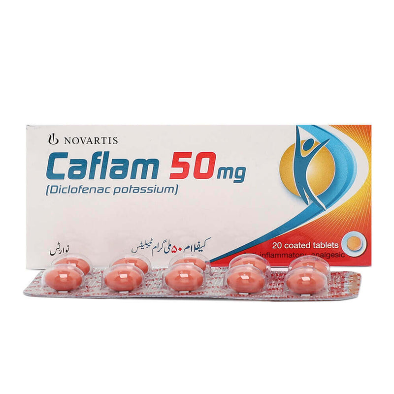 Caflam 50mg Tablets 10s
