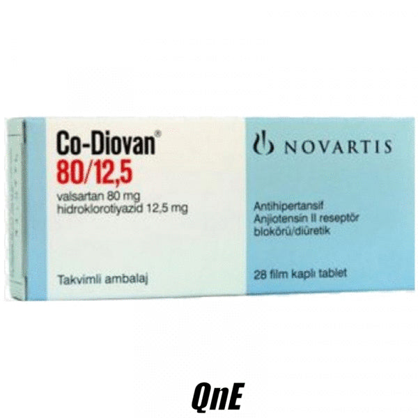 Co-Diovan 80/12.5mg Tablets 14s