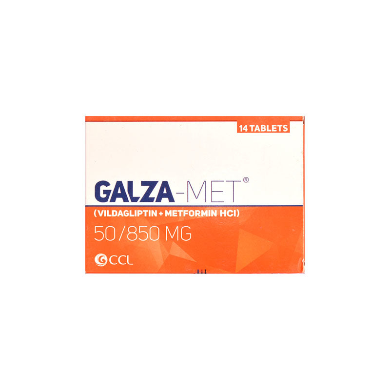 Galza-Met 50mg+850mg Tablet