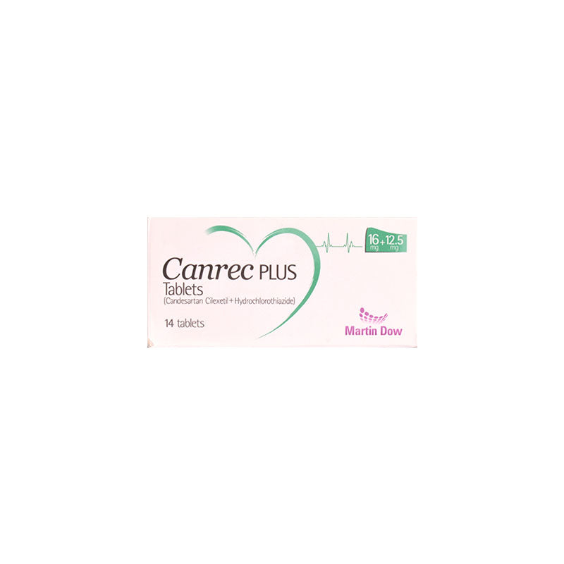 Canrec Plus 16mg+12.5mg Tablet