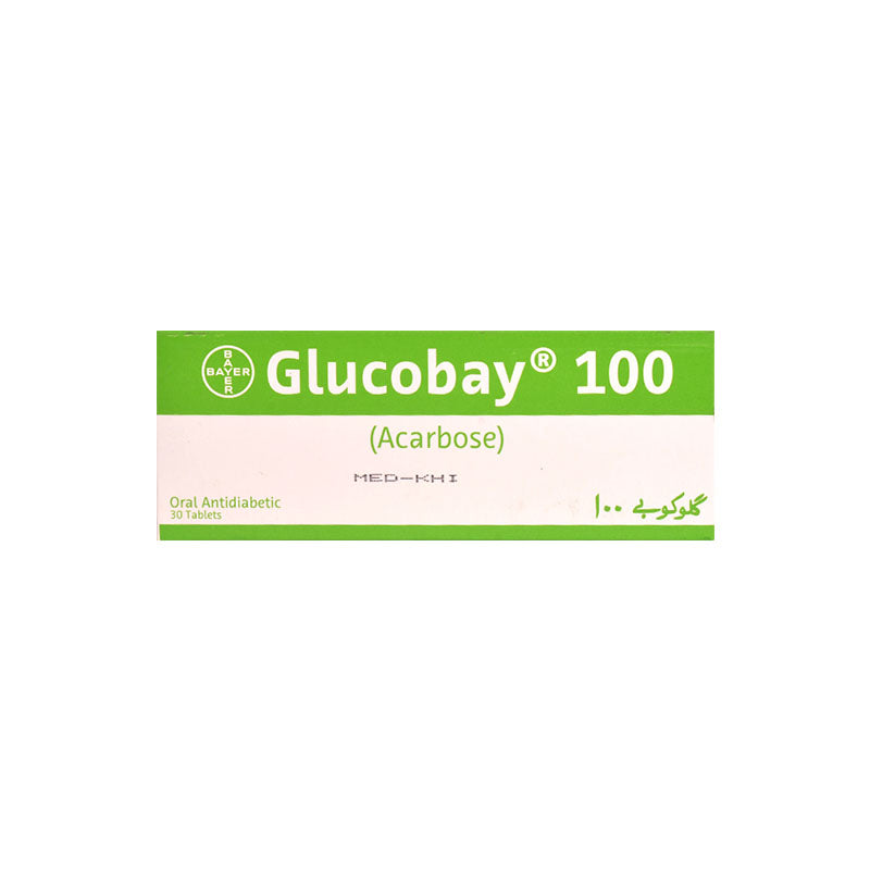 Glucobay 100mg Tablet