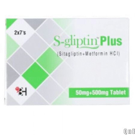 S-Gliptin Plus 50mg+500mgtablet