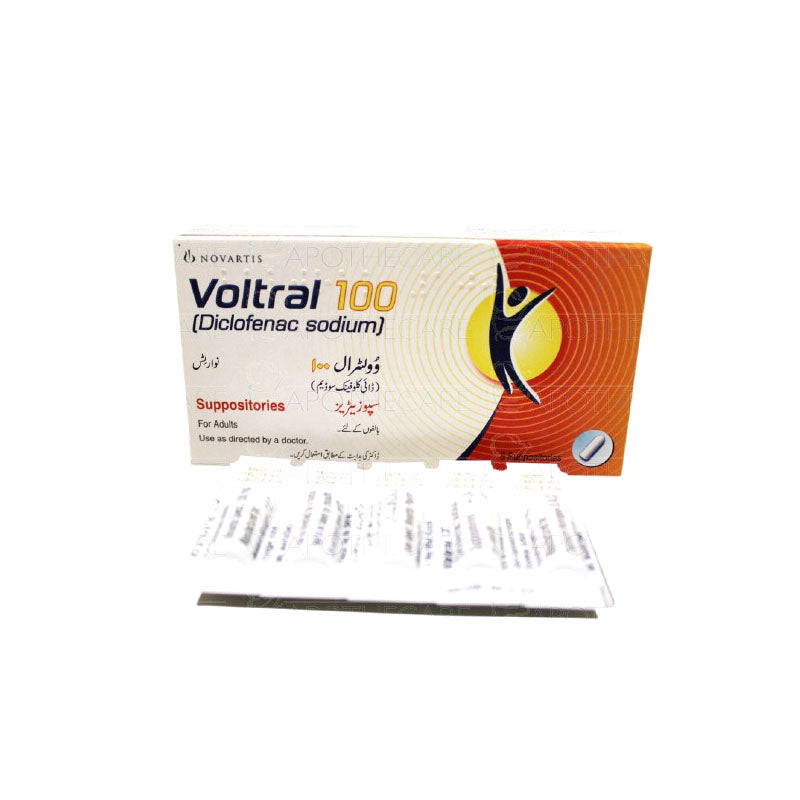 Voltral 100mg Suppositories