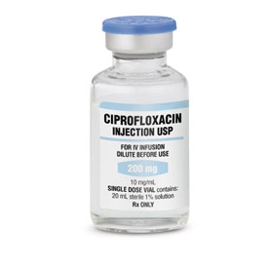 Ciproxin Injection 200mg 1 Vial 100ml