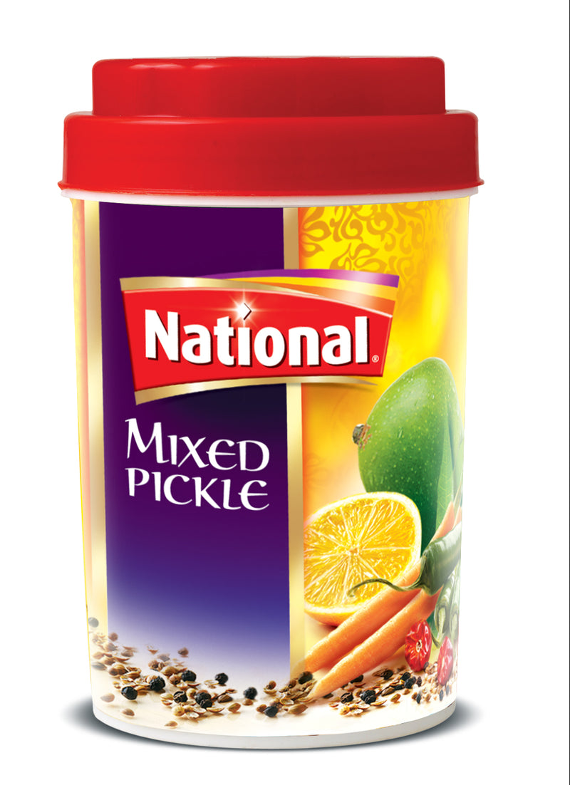 National Mixed pickle 1kg jar