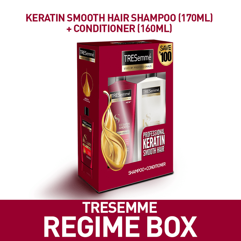Tresemme Keratin Smooth Shampoo 170ml & Conditioner 160ml