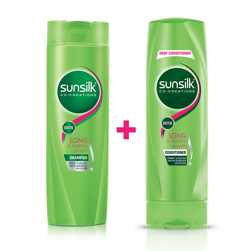 Sunsilk Long & Healthy Shampoo 185ml & Conditioner 180ml Promo Offer