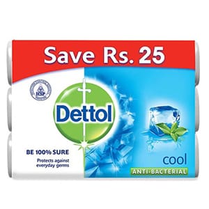 Dettol Cool Soap 85gm - Pack of 3