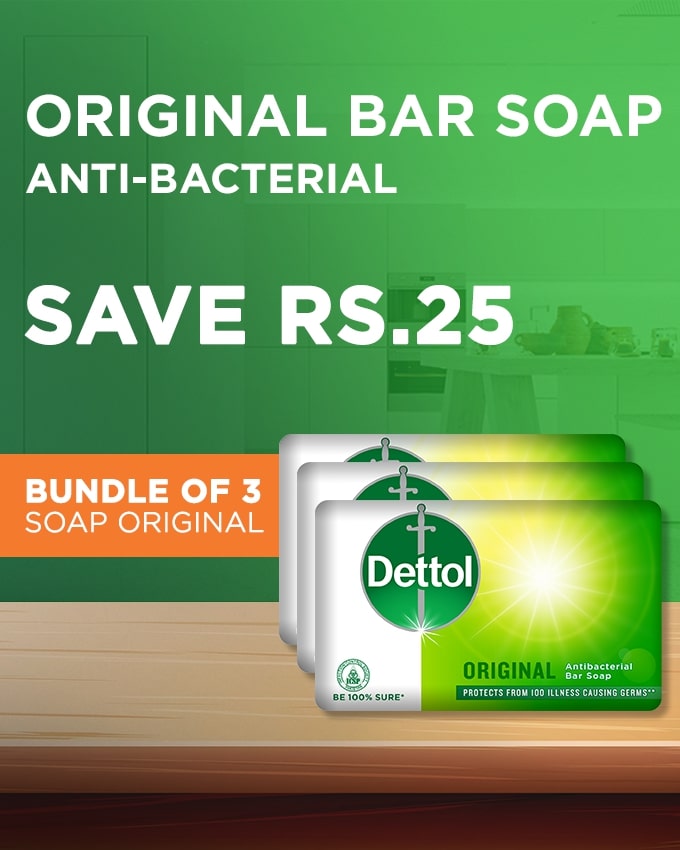 Dettol Original Soap 85gm - Pack of 3