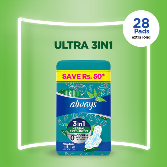 Always Ultra Thin Extra Long 28 Pads