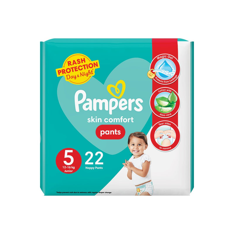 Pampers Pants Diapers Extra Large Size 5, 22 Count