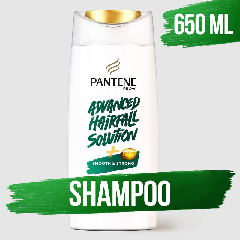 Pantene Smooth & Strong Shampoo, 650 ml